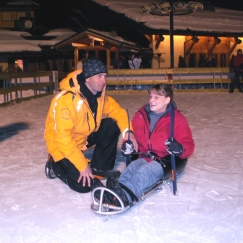 luge de hockey 