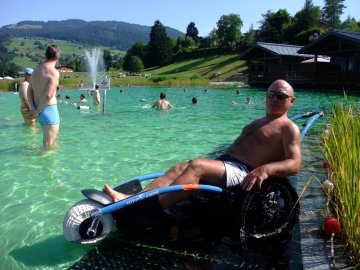 hippocampe au lac de Combloux